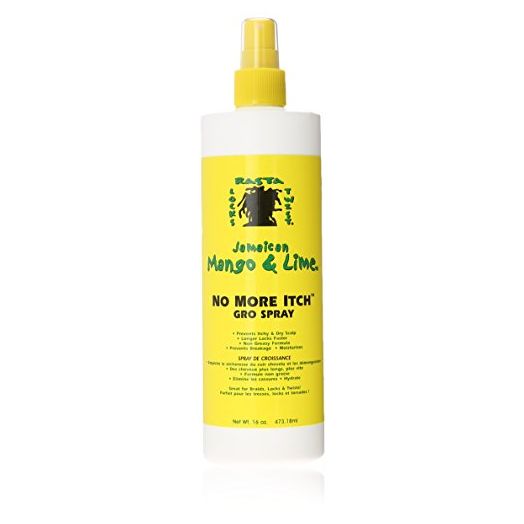Jamaican Mango No More Itch Gro Spray, 16 Ounce