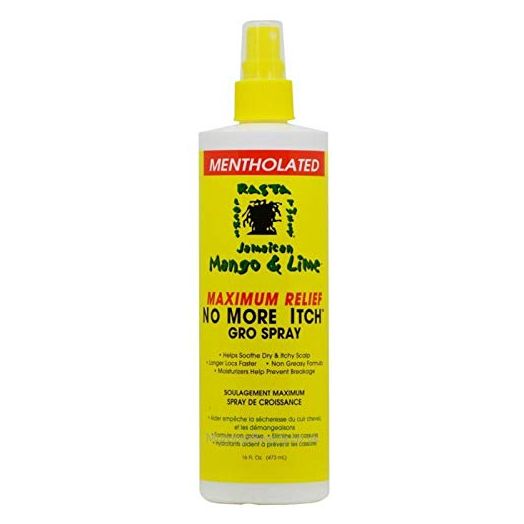 Jamaican Mango No More Itch Gro Spray, Maximum, 16 oz (VI-Z8XF-SRUF)