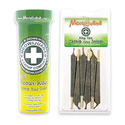 Meowijuana | Catnip Bundles | Organic | Dried Premium Ground Catnip | High Potency | Perfect for Cat Toys | Grown in The USA | Feline & Cat Lover Approved