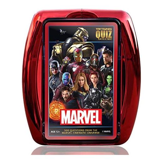 Marvel Cinematic Universe Top Trumps Quiz Game