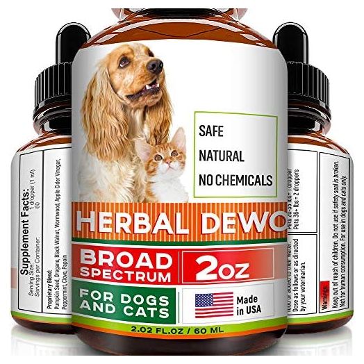 FurFinds Herbal Cleanse fot Cats and Dogs - Homeopathics Parasites and Toxins for Dogs and Cats - All Breeds and Size - Puppy & Kitten