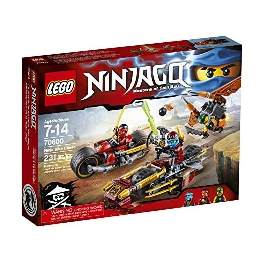 LEGO Ninjago Ninja Bike Chase 70600 Building Kit (231 Piece)