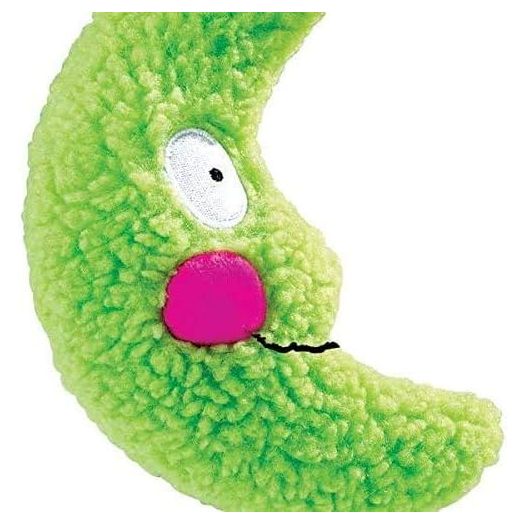 Zanies Smiling Colorful Celestial Dog Toys Berber Moon Star Sun Toy or Set of All Three(Moon)