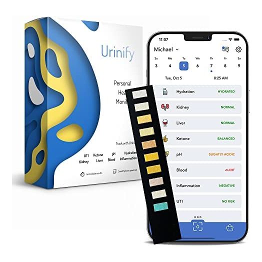 Urine Strips and Mobile App