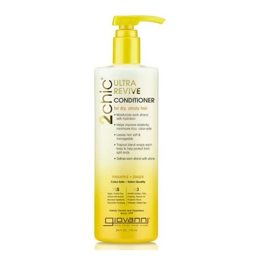 GIOVANNI 2chic Ultra-Revive Conditioner, Pineapple & Ginger, 24 oz.