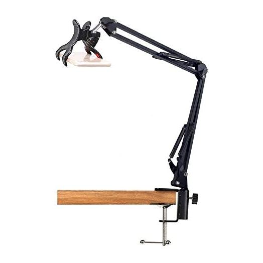 33'' Articulating Arm Phone Mount Stand for Baking Crafting Demo Videos / Live Streaming - Acetaken