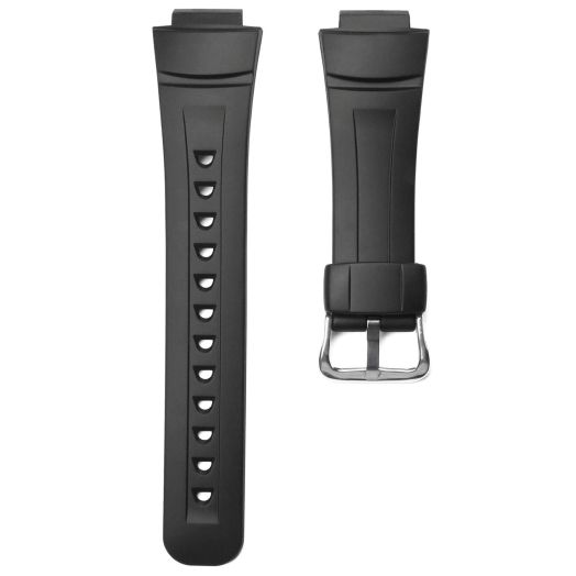 Timewheel Replacement Black Watch Strap Band Compatible with Casio G-2900 G2900 G-2900BT G-2900C G-2900F