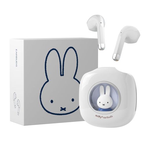 Miffy Bluetooth Wireless Earbuds Headset (Bule),IPX5 Waterproof Ear Buds Headphones