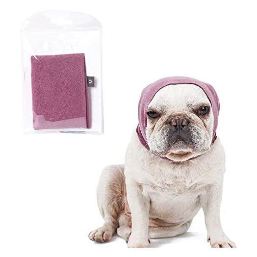 Dog Ear Cover for Anxiety Relief, Dog Calming Hood for Grooming and Bath Drying, Pet Cats and Dogs Ear Protector