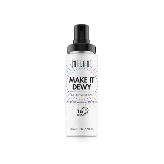 Milani Make It Dewy 3-in-1 Setting Spray, Hydrate, Illuminate, Set, 2.03 Fl oz.