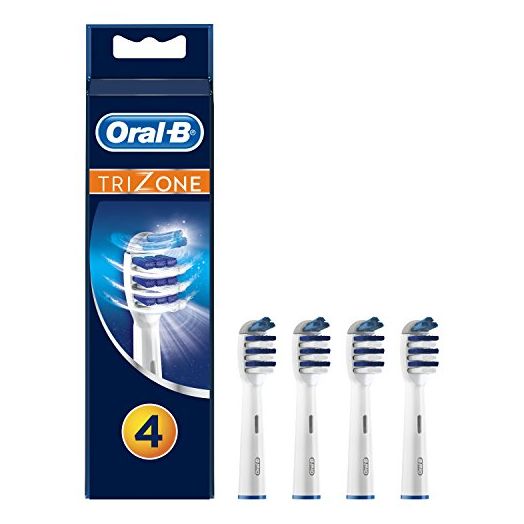 Oral-b Trizone Toothbrush Heads Pack Of 4 Replacement Refills For Electric
