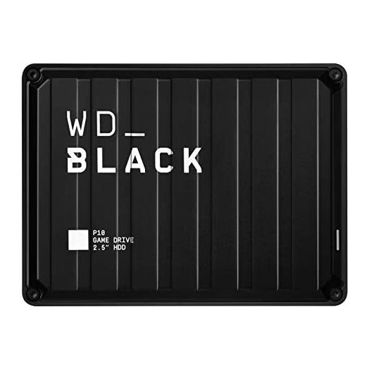 WD_BLACK 5TB P10 Game Drive - Portable External Hard Drive HDD, Compatible with Playstation, Xbox, PC, & Mac - WDBA3A0050BBK-WESN