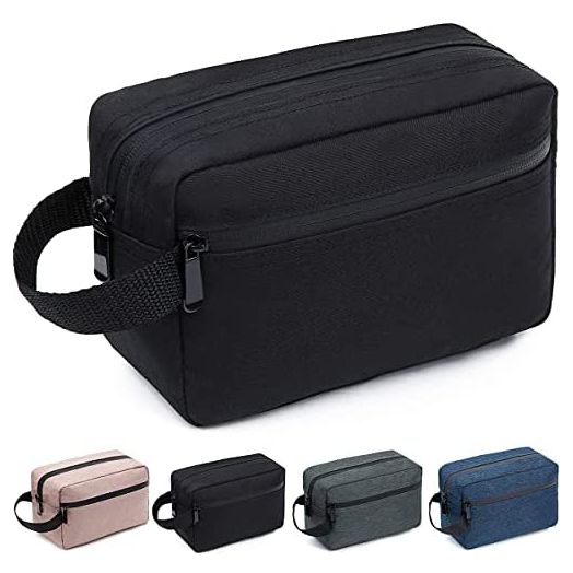 Travel Toiletry Bag for Women and Men, Water-resistant Shaving Bag for Toiletries Accessories