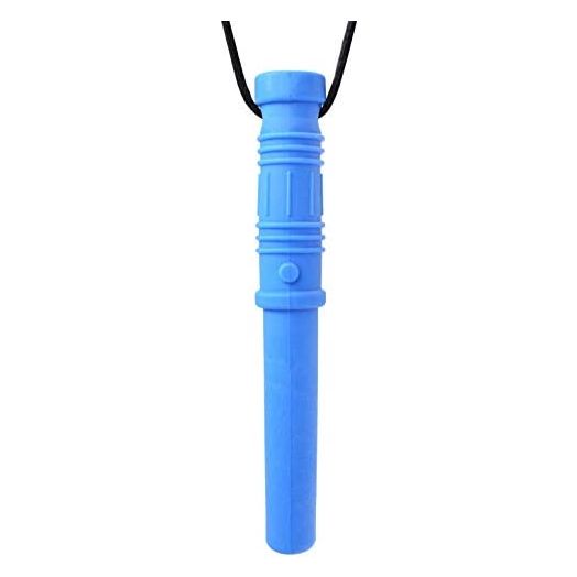 ARK's Bite Saber Sensory Oral Motor Chew Necklace XXT, Royal Blue