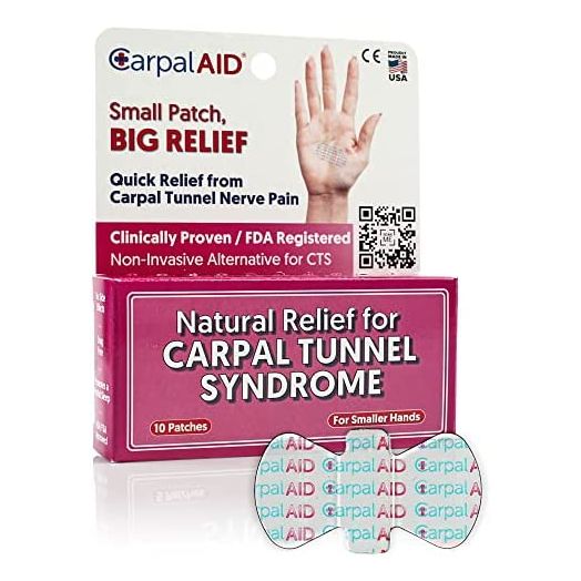 Carpal AID, Carpal Tunnel Syndrome Pain Patch (10)