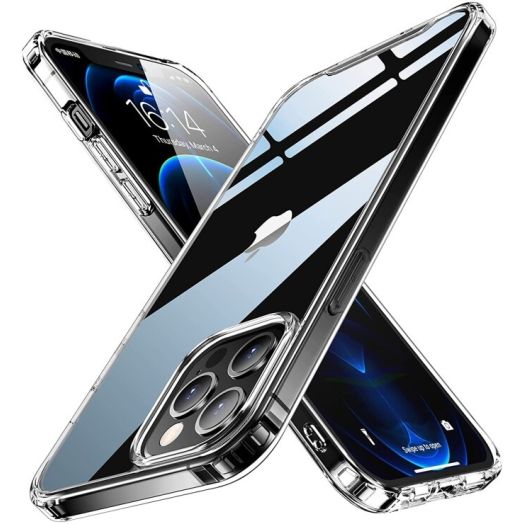 Crystal Clear Designed for iPhone 12 Pro Max Case, [Not Yellowing] Shockproof Protective Phone Case Slim Thin Cover 5G (6.7 inch) 2020-Clear