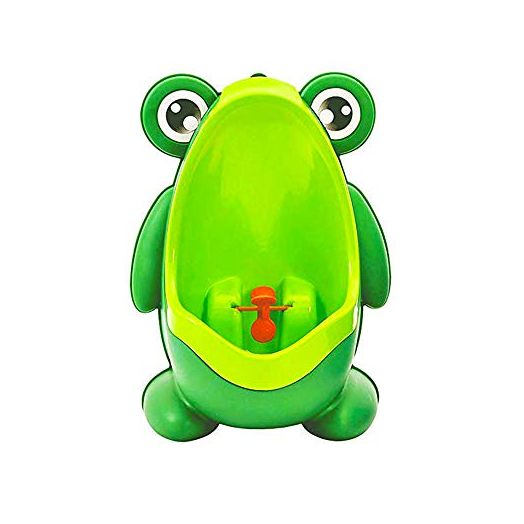 Frog Pee Training,Cute Frog Potty Training Urinal for Boys with Funny Aiming Target,Frog Shape Pee Trainer