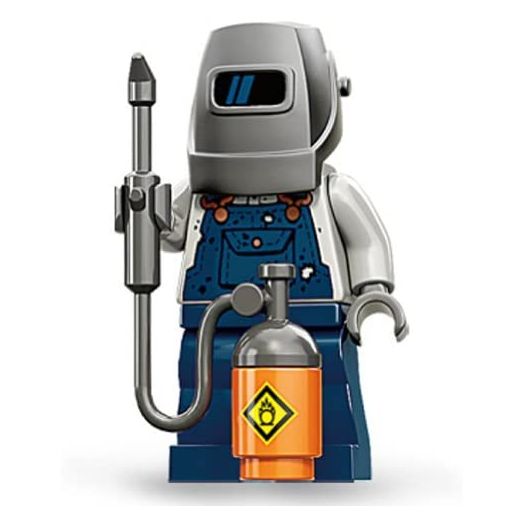 LEGO Minifigures Series 11 Welder Mini Figure