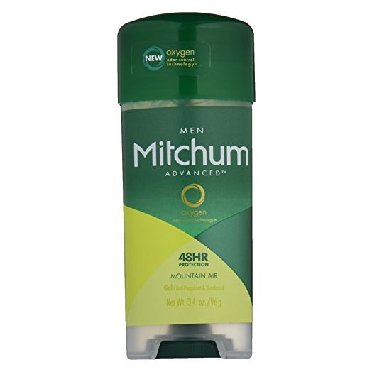 Mitchum Advanced Gel Anti-Perspirant & Deodorant, Mountain Air, 3.4 Ounce (Pack of 4)