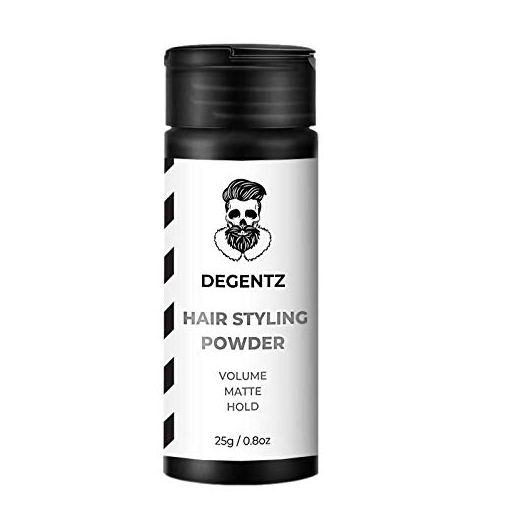 DEGENTZ King Sized Hair Styling Powder, Volumizing and Mattifying Hold (0.8oz / 25g)