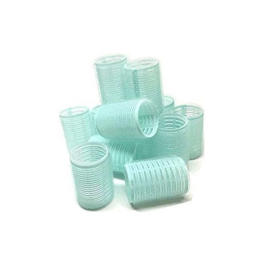 Set of 12-40mm (1-1/2”) Self Grip Hair Rollers Pro Salon Hairdressing Curlers Large For Long Hair