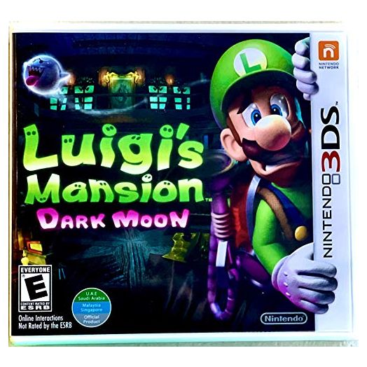 3DS Luigi's Mansion: Dark Moon, World Edition