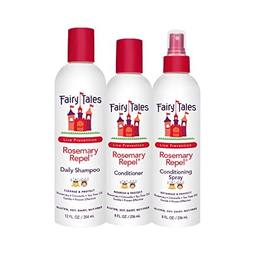 Fairy Tales Rosemary Repel Shampoo 12oz, Conditioner 8oz, & Conditioning Spray 8oz TRIO Set