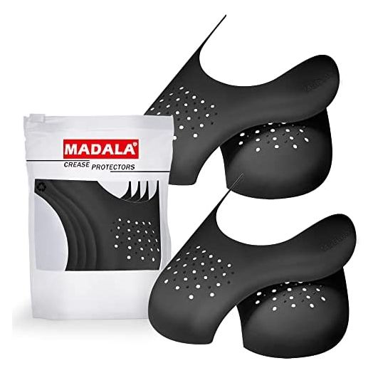2 Pair -Men Sneaker Shoes Protector Against Shoe Creases, for Running Casual Shoes, Toe Box Crease Protector, Soft Material,for Men's US Size 7.5-12