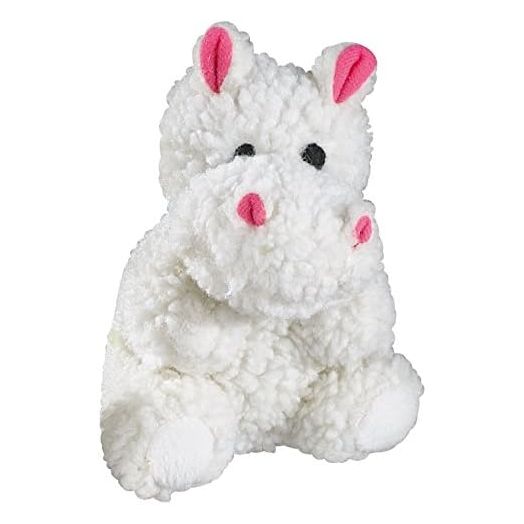 Zanies Fleecy Friend Dog Toys, 6" Hippo