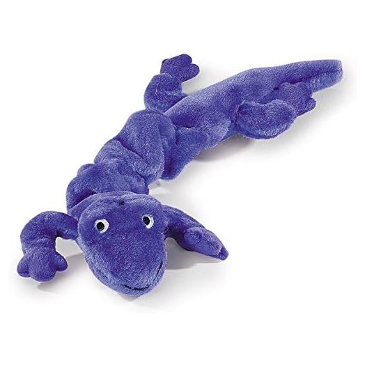 Zanies Bungies Gecko Dog Toys, Purple, 16"–24"