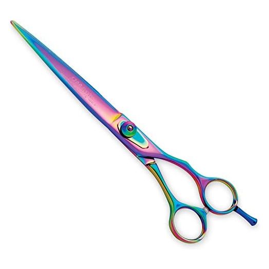 Master Grooming Tools Stainless Steel 5200 Rainbow Series Pet Straight Shears, 6-1/2-Inch