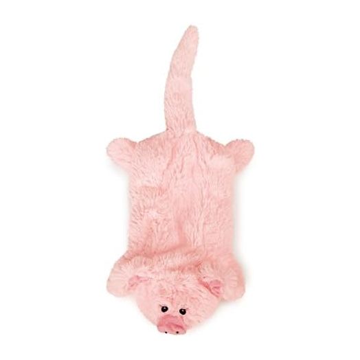 US5460 14 22 Farm Friend Unstuffies Dog Squeak Toy, Small Pig