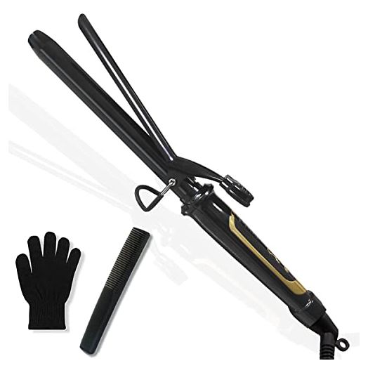 abp 1 Inch Curling Iron with Ceramic Coating Barrel, Heat up to 450°F