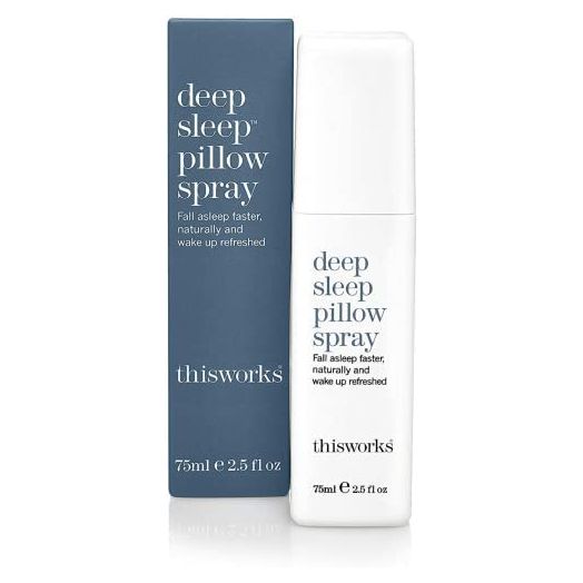 ThisWorks Deep Sleep Pillow Spray: Natural Sleep Aid, Stress & Anxiety Relief, 75ml | 2.5 fl oz