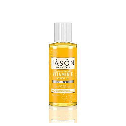 JASON Vitamin E 45,000 IU Skin Oil, Maximum Strength, 2 Ounce Bottle