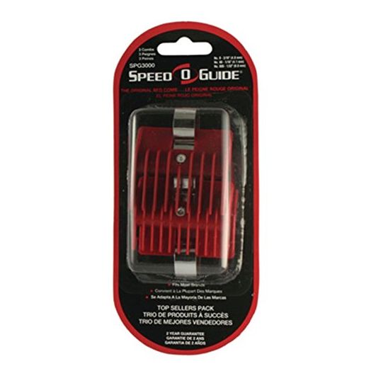 Speed O Guide SP-SP3000, Size 0, 00, 000 Comb, 3 Count