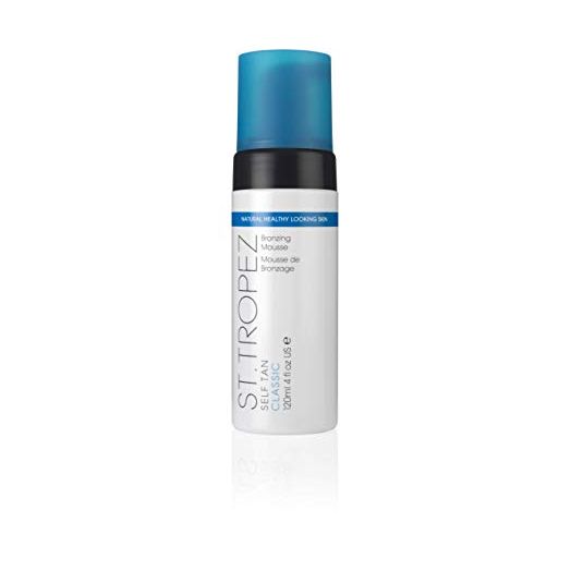 St. Tropez Self Tan Classic Bronzing Mousse, Vegan Self Tanner for a Sunkissed Glow, Lightweight, 100% Natural Self Tanning Active, 4 Fl Oz
