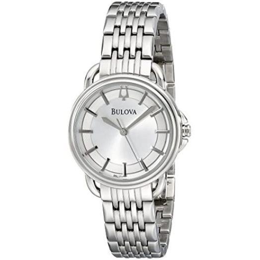 Bulova Women's 96L171 Dress Round Bracelet Watch