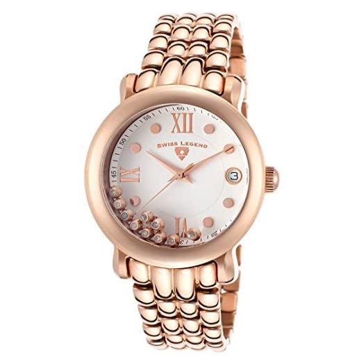 Swiss Legend Women's 22388-RG-22 Diamanti Analog Display Swiss Quartz Rose Gold Watch