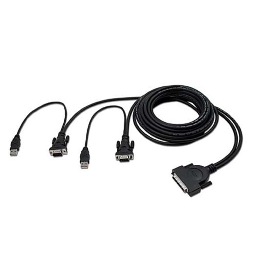 Belkin OmniView Dual-Port Cable; VGA & USB | BELKIN INTERNATIONAL INC