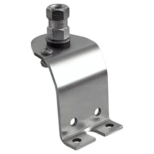 Kalibur AUGM1-L Stainless Steel Hood Channel Mobile Antenna Mount For Gmc - Chevy