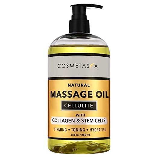Cosmetasa Cellulite Massage Oil with Collagen & Stem Cells, 8.8