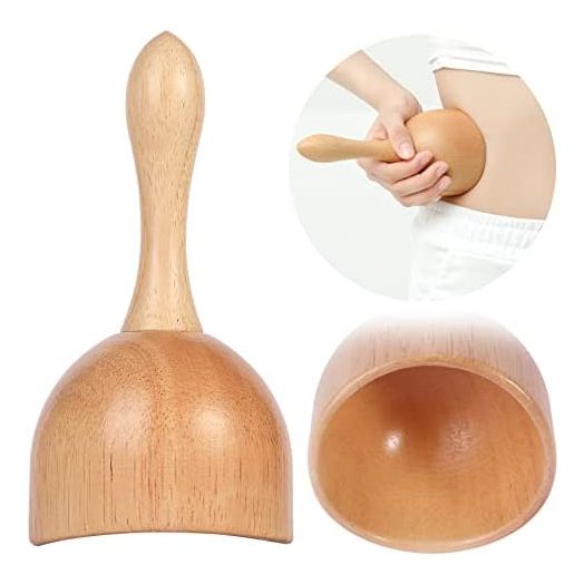 Handhleld Wood Swedish Cup Wooden Massager Wood Therapy Massage Tool Body Sculpting Tools