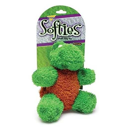 Booda Corporation (Aspen) DAP53512 Softies Toby Turtle Pet Toy, Medium