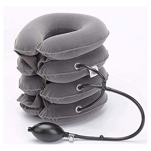 ChiFit Neck Traction, 4 Layer Cervical Neck Traction Device, Neck Massager & Collar
