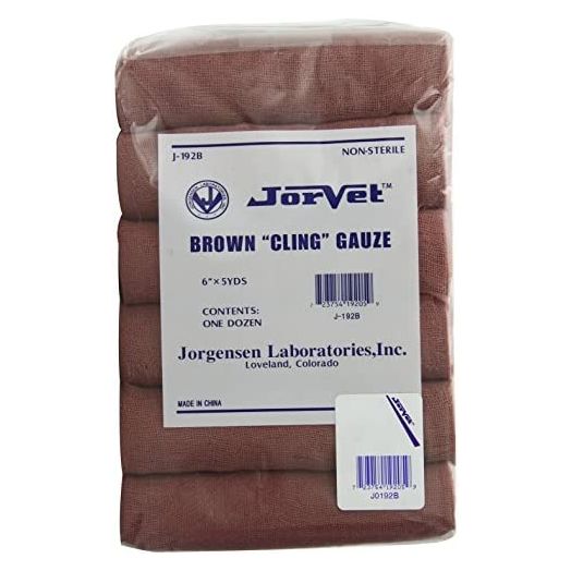 Brown Gauze, 6"X5 Yds