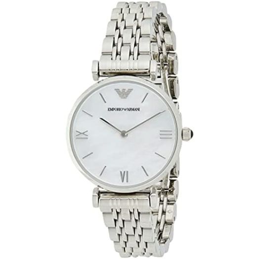 Emporio Armani Women's AR1682 Retro Silver Watch