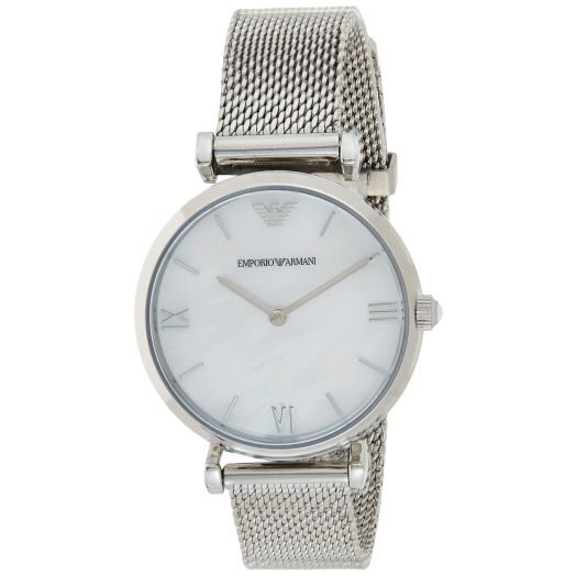 Emporio Armani Men's AR6089 Sport Blue Leather Watch