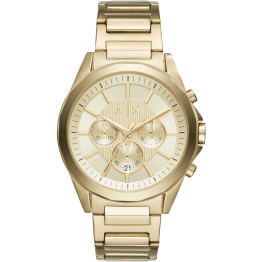 A|X Armani Exchange Chronograph Watch for Men with Stainless Steel, Silicone or Leather Band