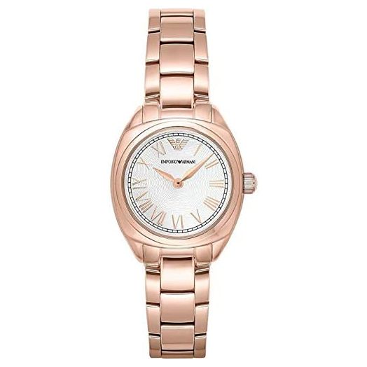 Emporio Armani Women's AR11038 Analog Display Japanese Quartz Rose Gold Watch